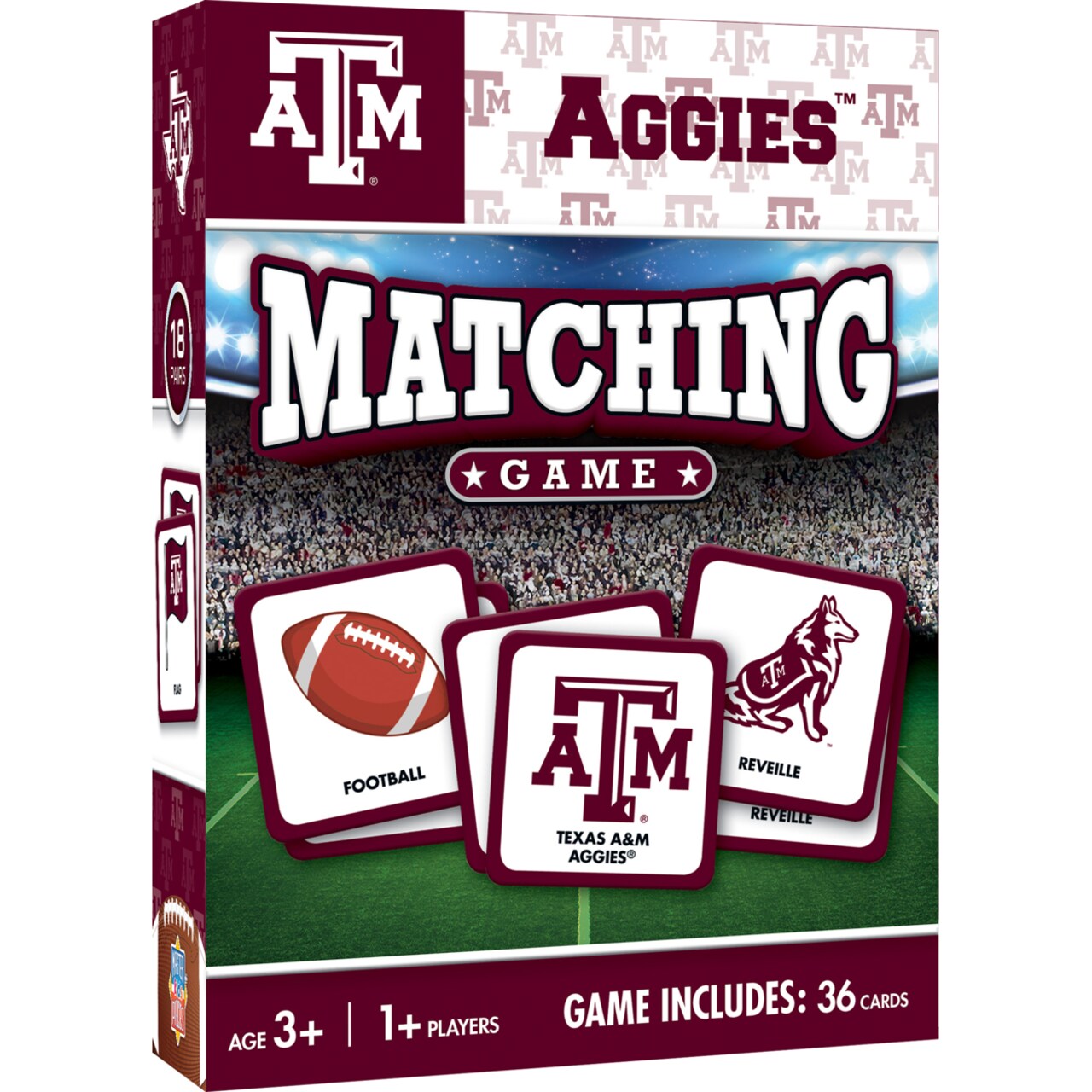 Masterpieces Officially Licensed NCAA Texas A&M Aggies Matching Game for Kids and Families